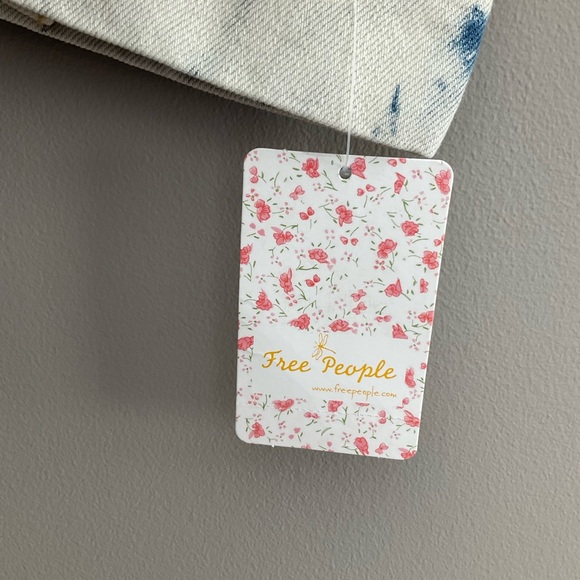 Free People, tie-dye jean jacket - Picture 8 of 14